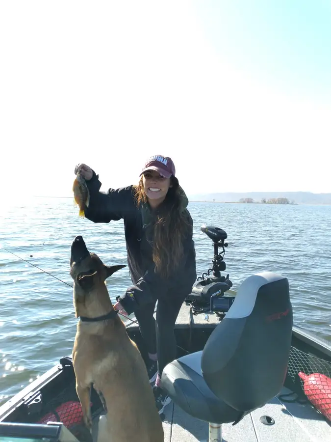 Caught one, with her pup